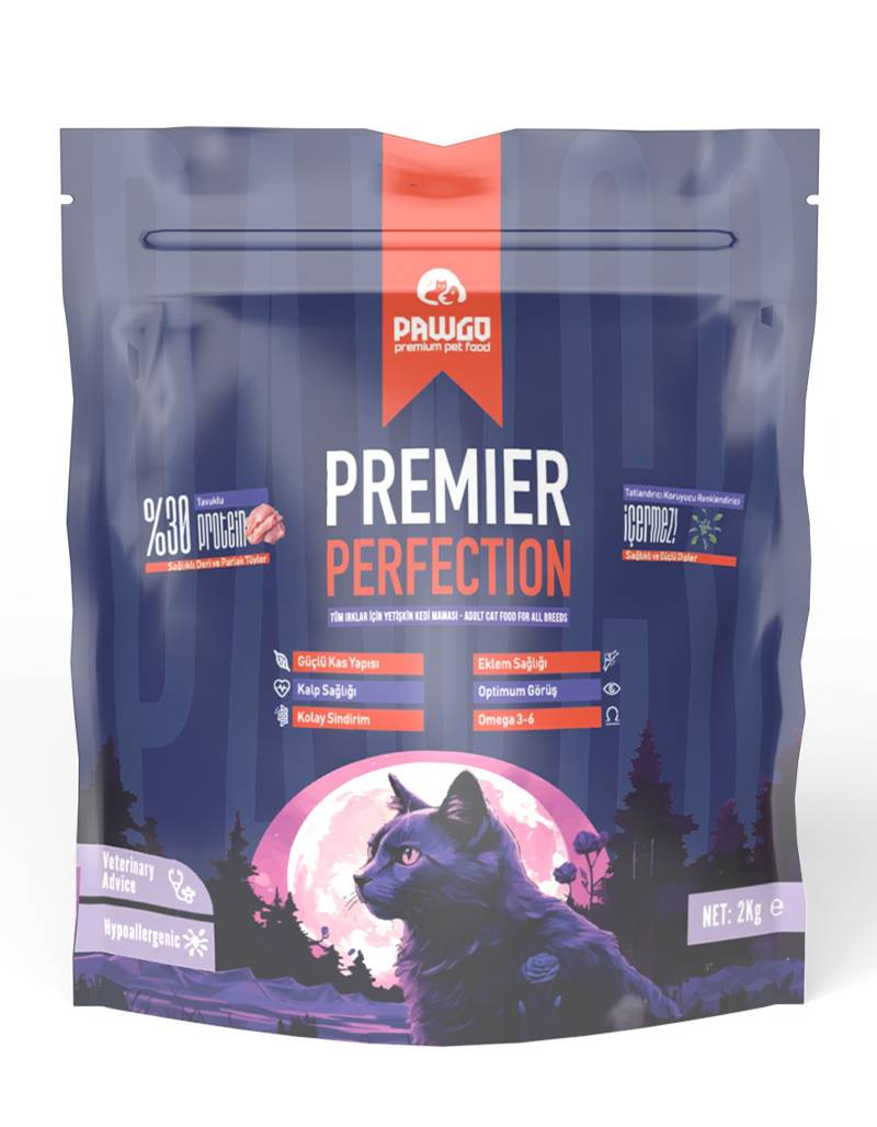 Kedi Maması Tavuk Etli-Pawgo Premier Perfection