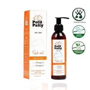 Petit Patty Fish Oil Kedi Ve Köpekler Için Balık Yağı 200gr - Görsel 1
